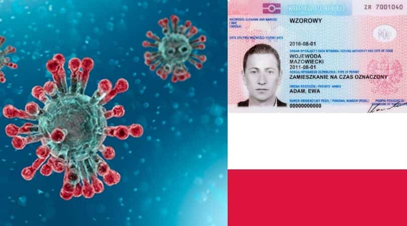 Visa and Karta Pobytu Extension for Non-EU Citizens During Coronavirus Situation